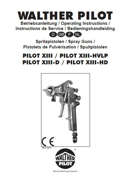 PILOT XIII-K User Manual PDF Download